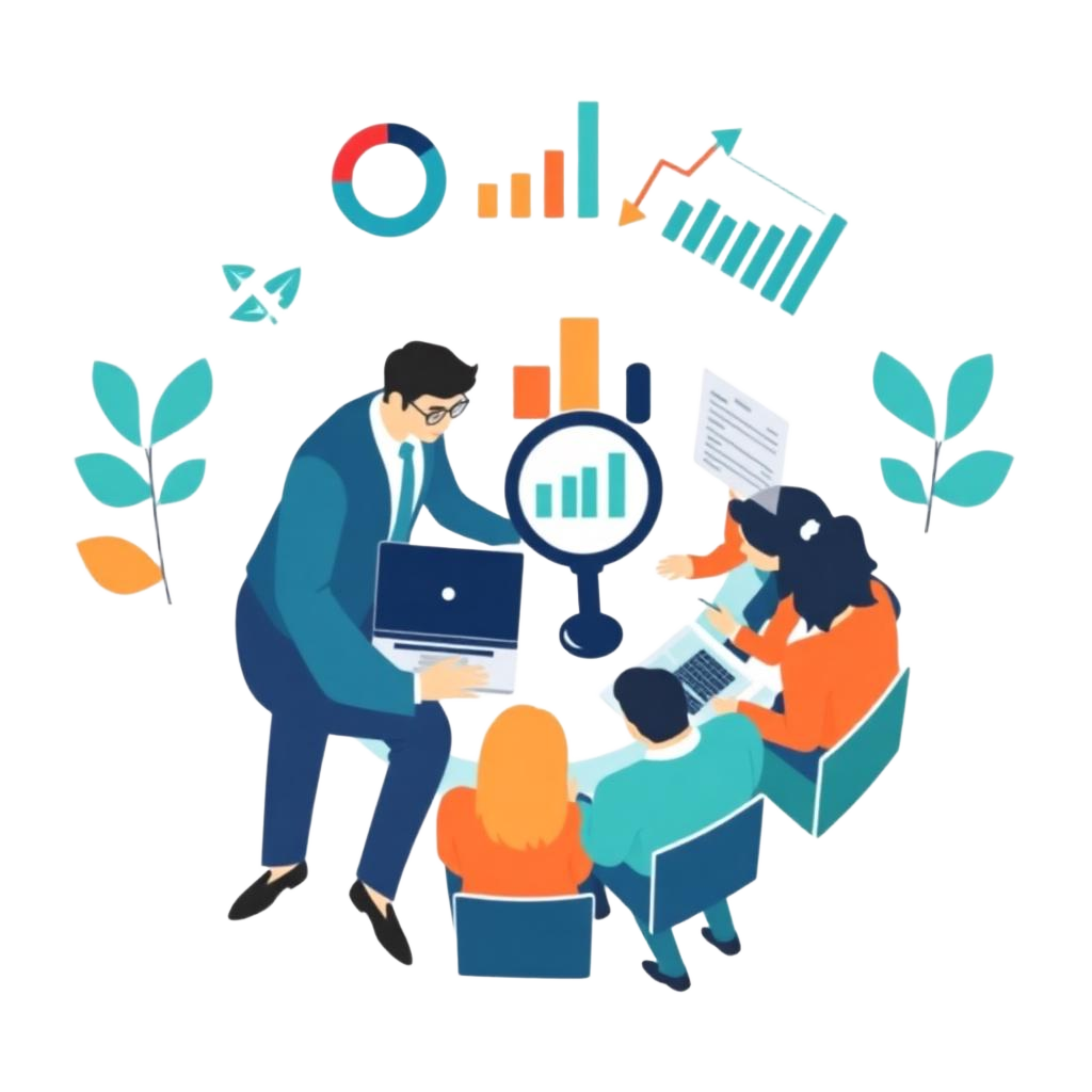 Business team analytics
